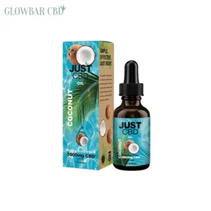 JUST CBD 5000MG COCONUT OIL TINCTURE - 30ML