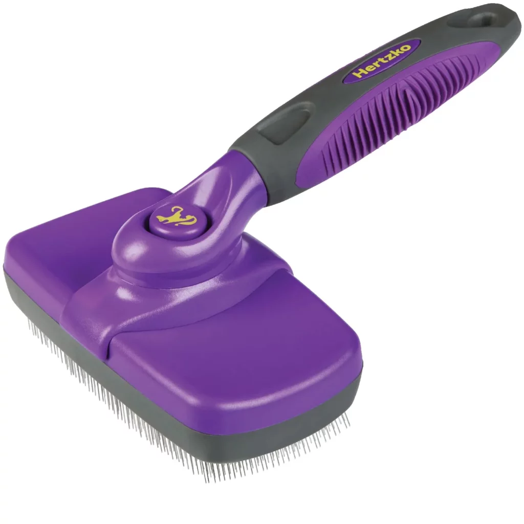 Hertzko Self-Cleaning Slicker Brush