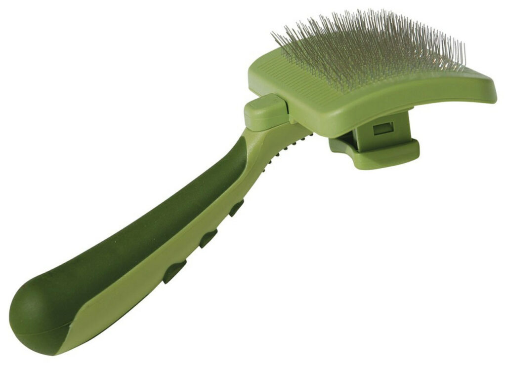 Safari Cat Self-Cleaning Slicker Brush